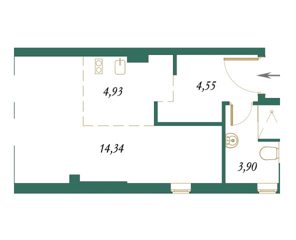 Apartman 2-3