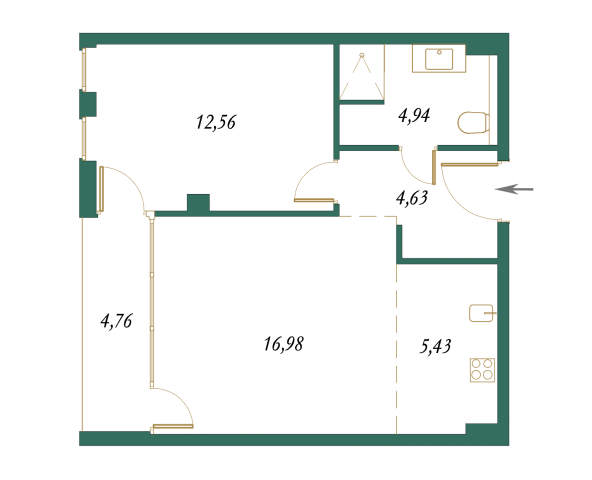Apartman 2-5