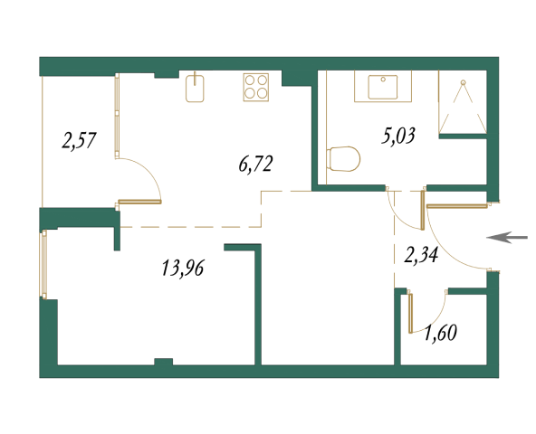 Apartment 2-6