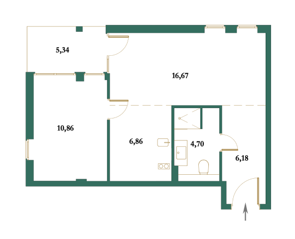Apartman 2-7