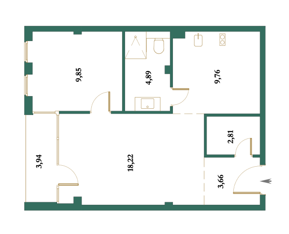Apartman 2-8