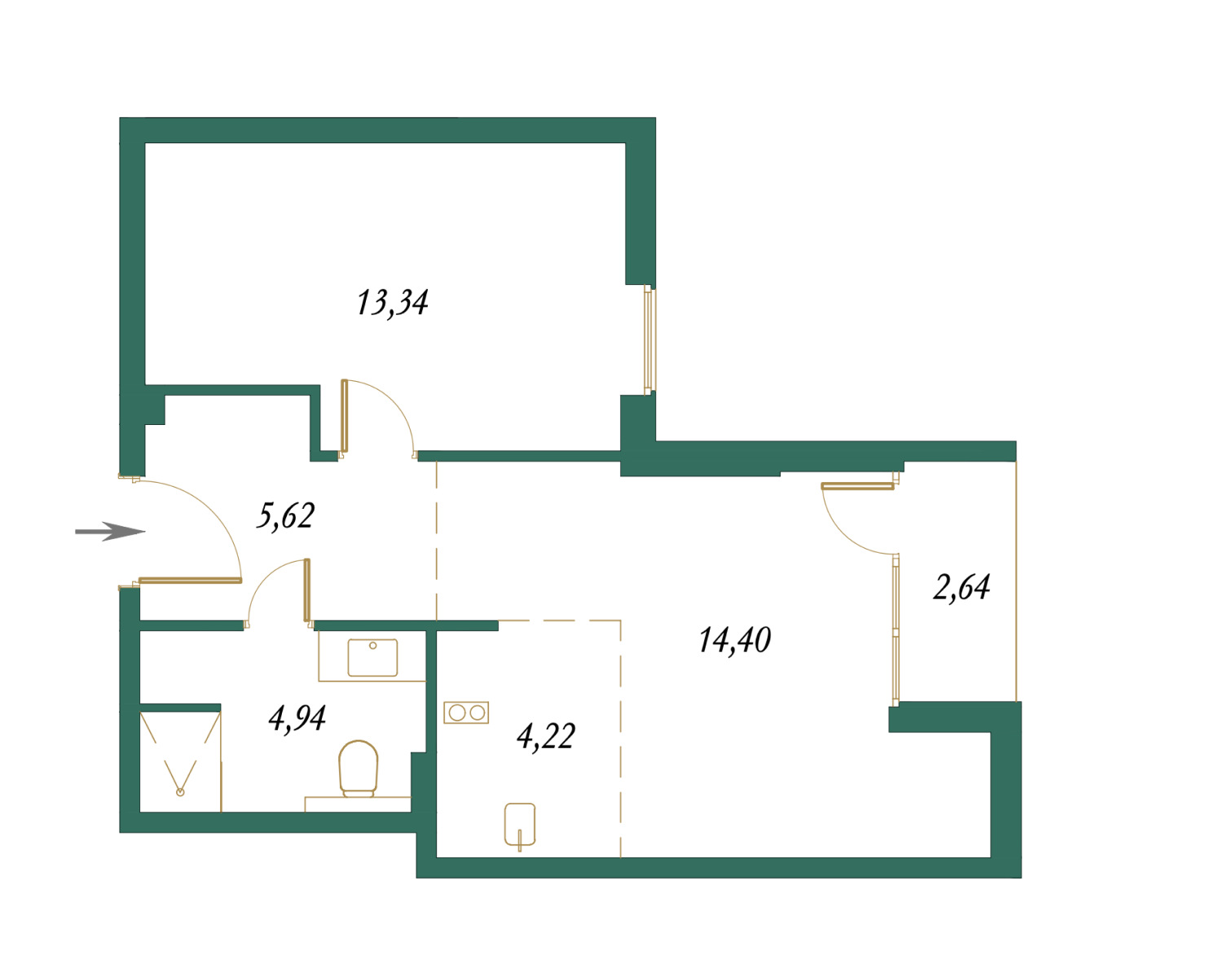 Apartman 1-1