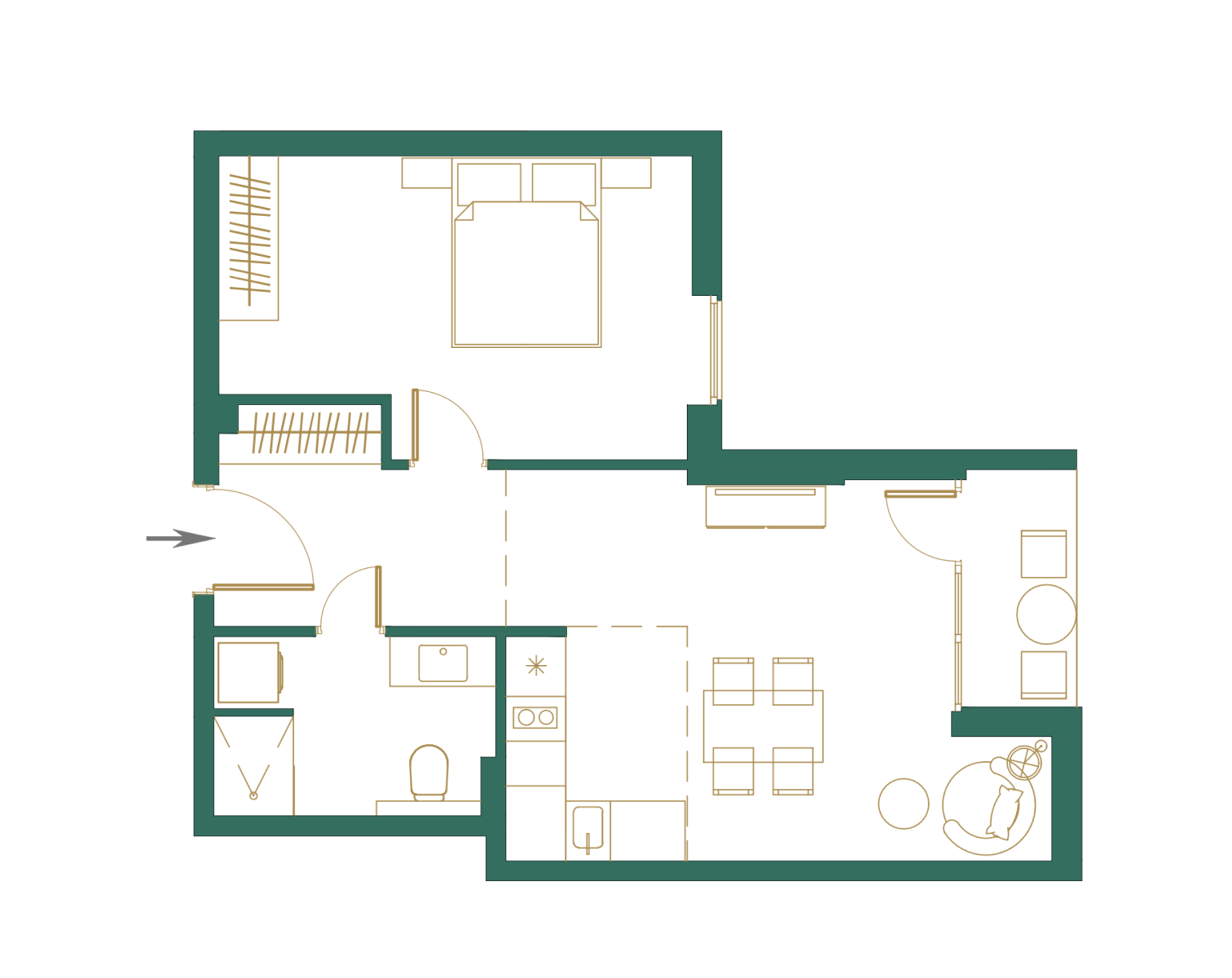 Apartman 1-1