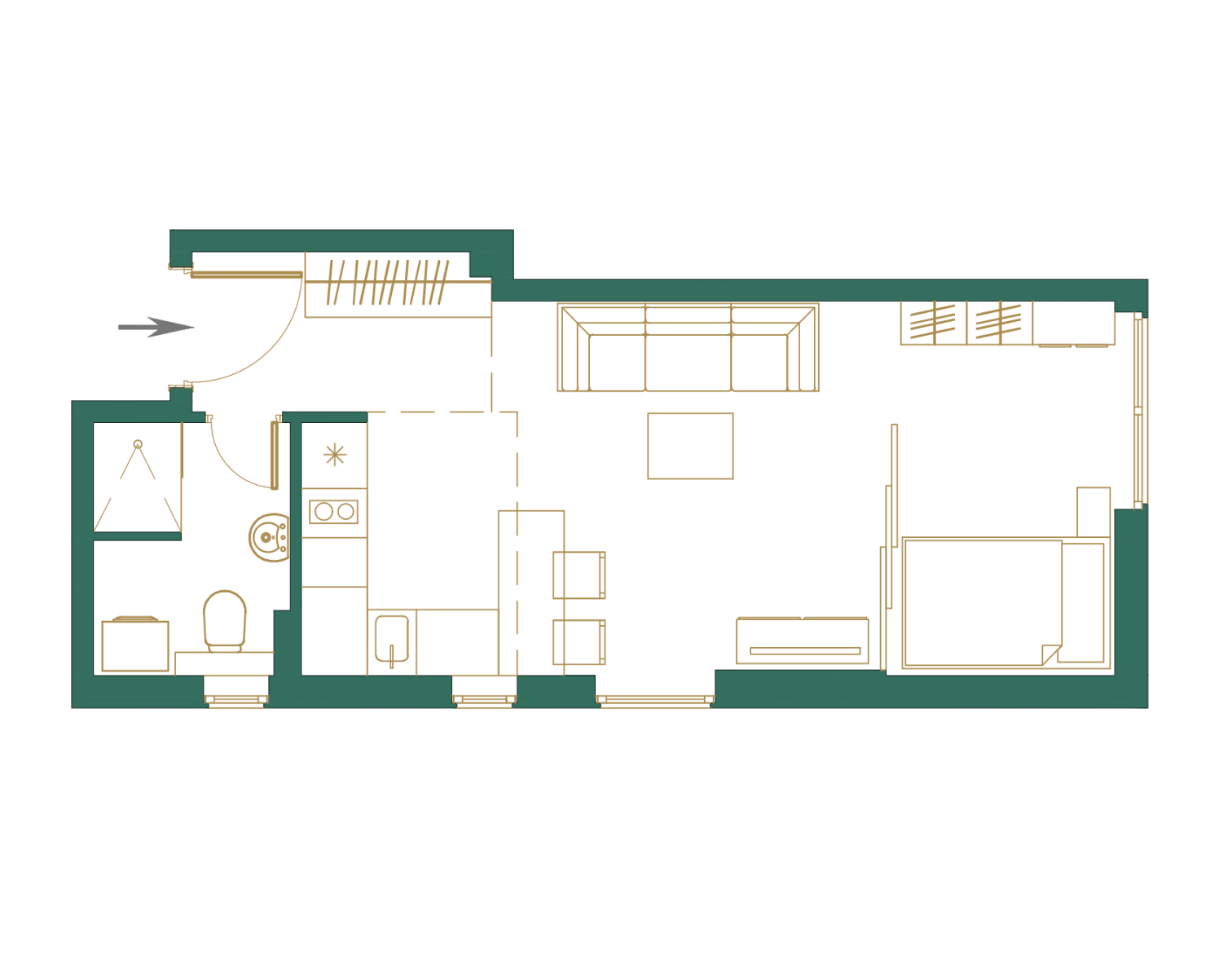 Apartman 1-2